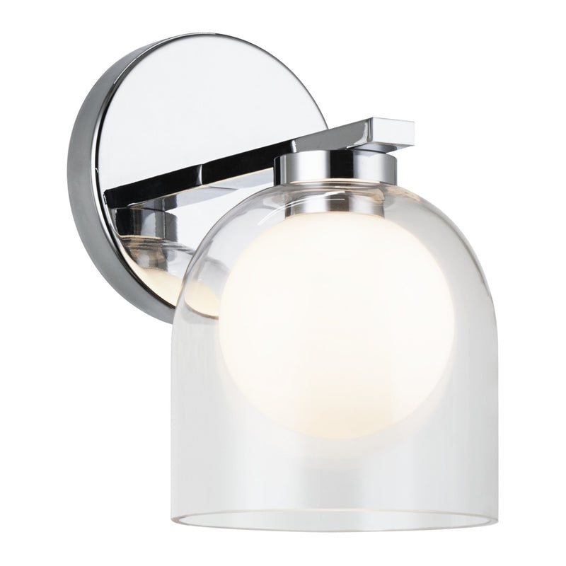 Matteo Lighting W60701CHCL One Light Vanity, Chrome