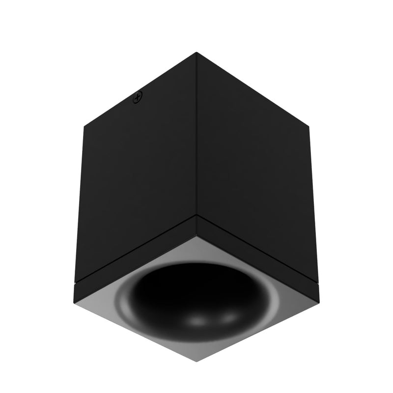 W.A.C. Lighting C4SL-NCS-PBK LED Flush Mount, Arc Black