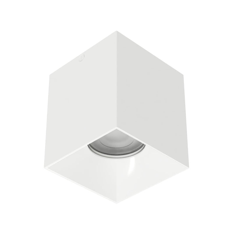 W.A.C. Lighting C4SL-NCS-WTWT LED Flush Mount, White/White