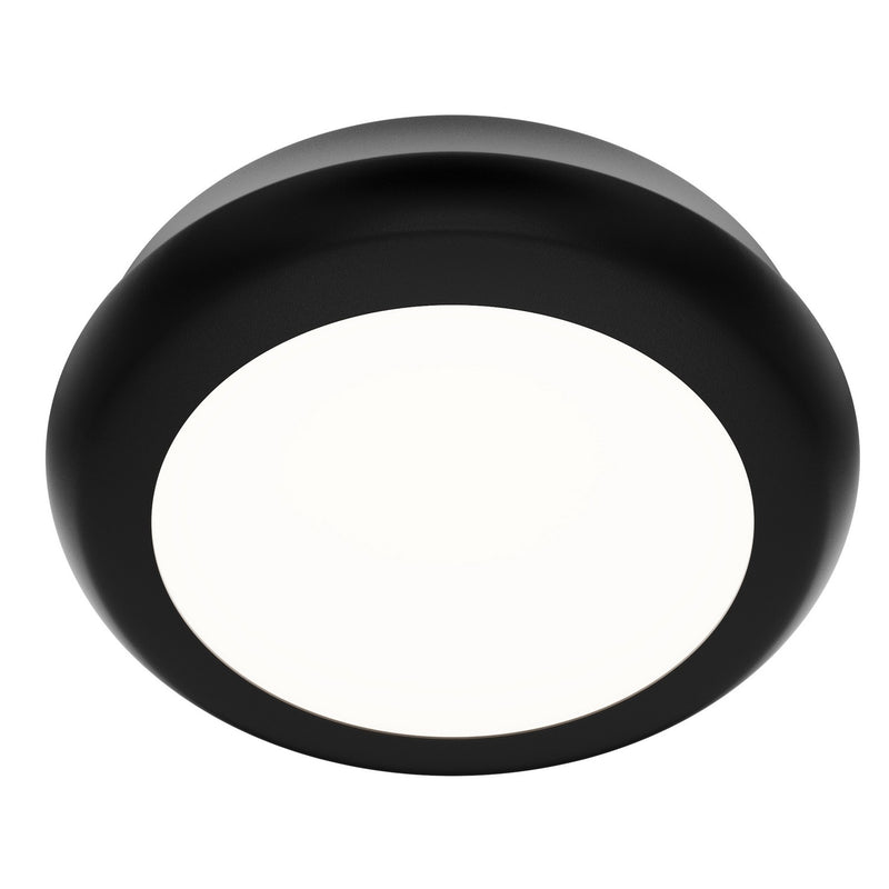 W.A.C. Lighting FM-37505-27-BK LED Flush Mount, Black