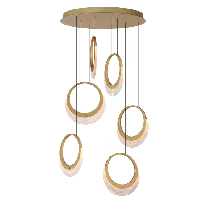ET2 E23916-112GLD LED Pendant, Gold