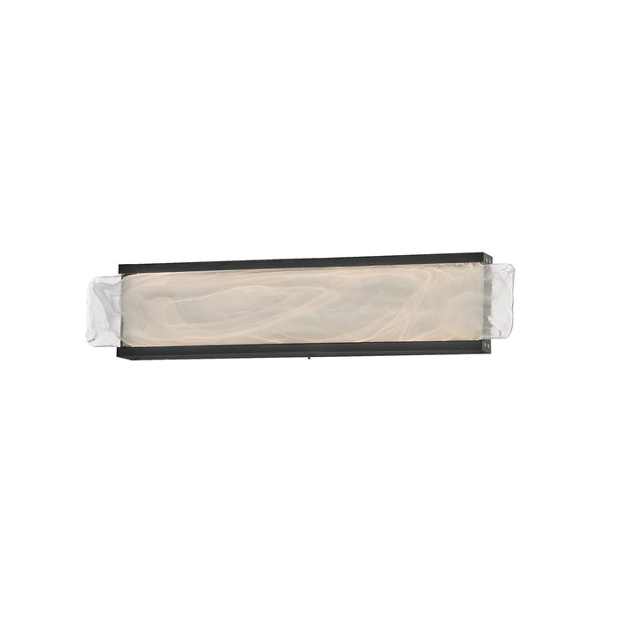 ET2 E24432-112BK LED Bath Vanity, Black