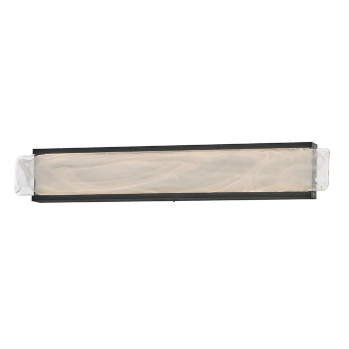ET2 E24433-112BK LED Bath Vanity, Black