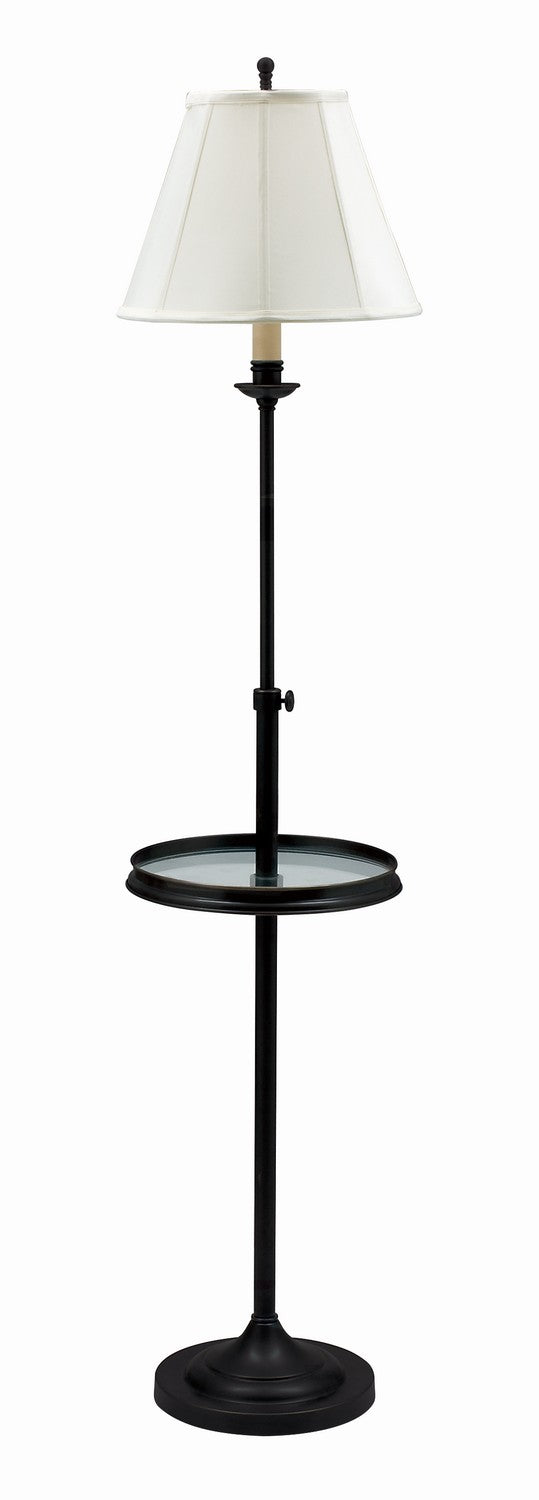House of Troy CL202-BLK One Light Floor Lamp, Black