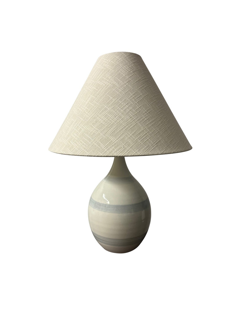 House of Troy GS300-GS One Light Table Lamp, Gray Sky
