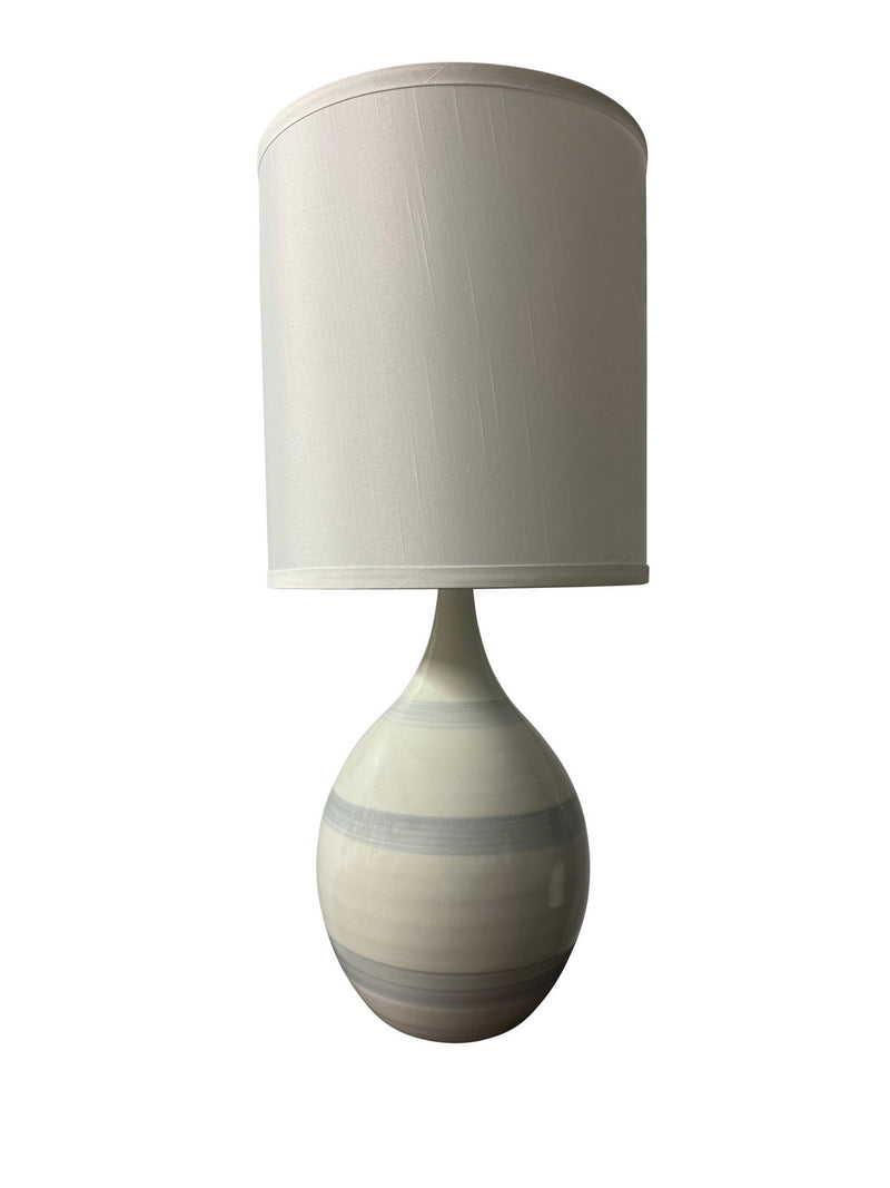 House of Troy GS301-GS One Light Table Lamp, Gray Sky