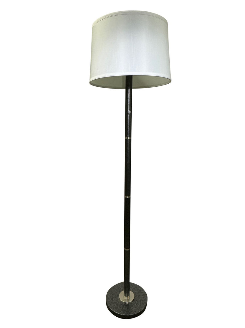 House of Troy RU703-SS Three Light Floor Lamp, Supreme Silver