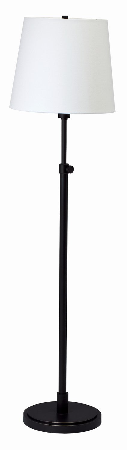 House of Troy TH701-BLK One Light Floor Lamp, Black