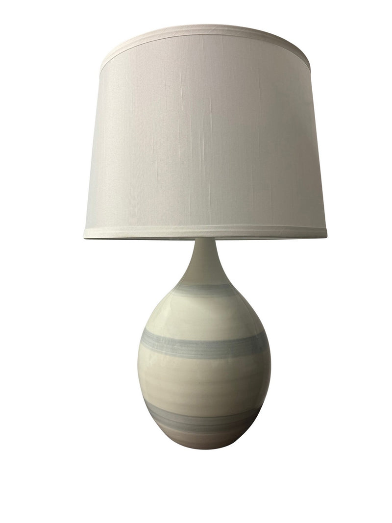 House of Troy GS302-GS One Light Table Lamp, Gray Sky