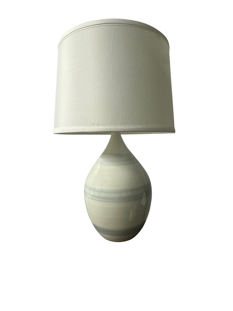 House of Troy GS402-GS One Light Table Lamp, Gray Sky