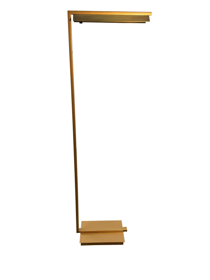 House of Troy JLED500-HG One Light Floor Lamp, Heritage Gold