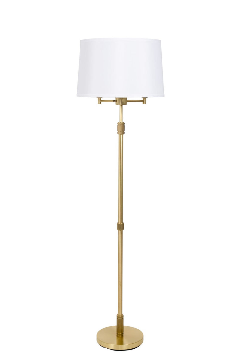House of Troy KL300-BB Four Light Floor Lamp, Brushed Brass