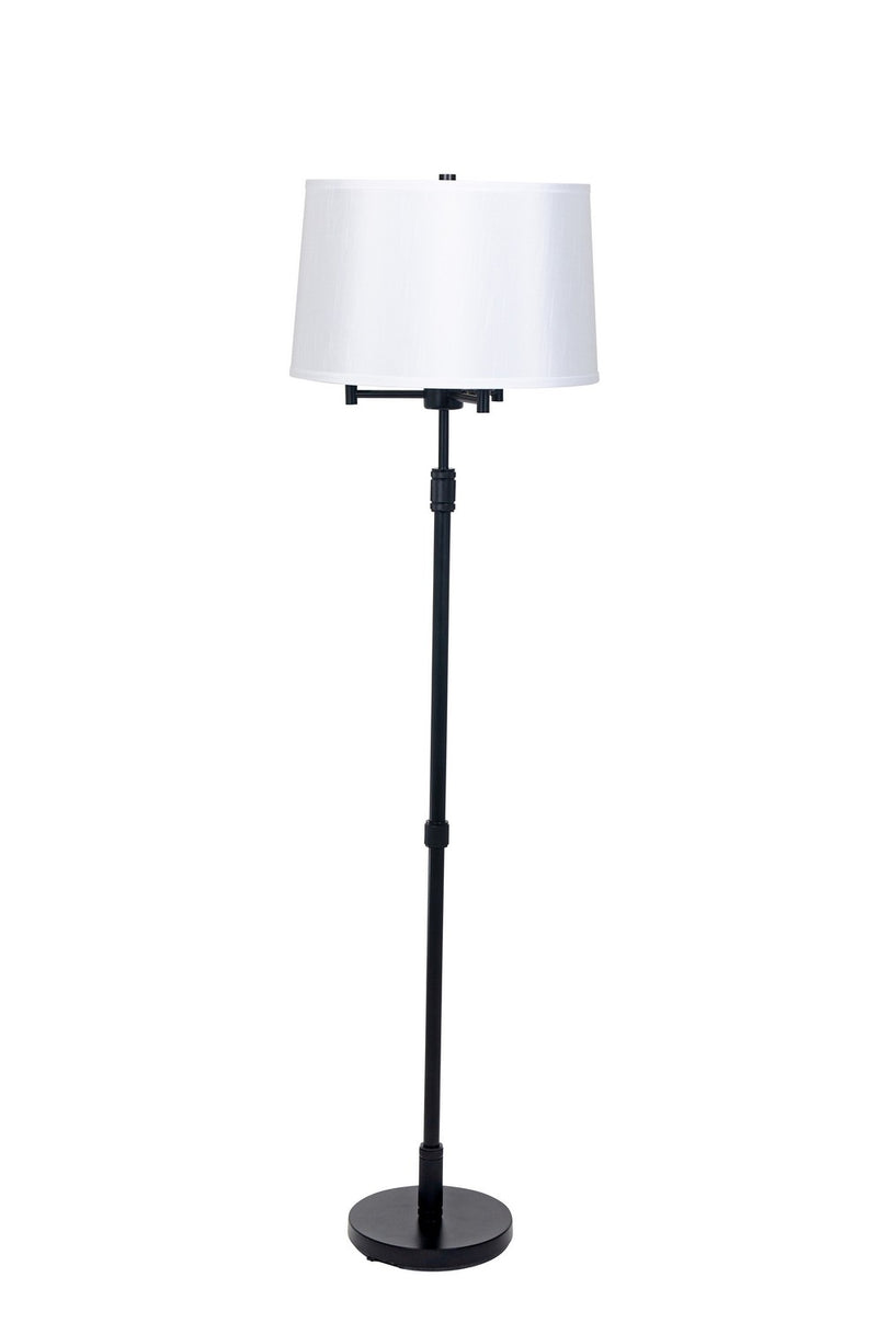 House of Troy KL300-BLK Four Light Floor Lamp, Black