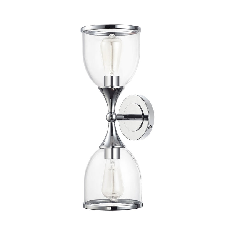Livex Lighting 14132-05 Two Light Vanity Sconce, Polished Chrome