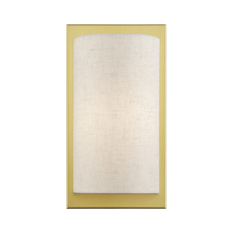 Livex Lighting 45230-33 One Light Wall Sconce, Soft Gold