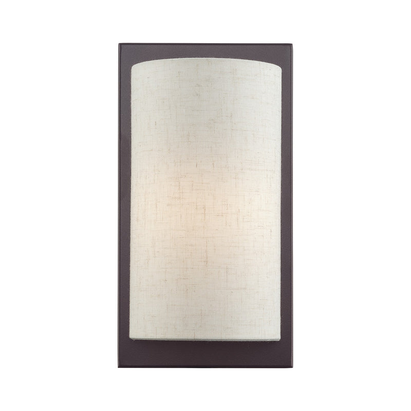 Livex Lighting 45230-92 One Light Wall Sconce, English Bronze
