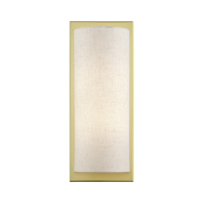 Livex Lighting 45231-33 One Light Wall Sconce, Soft Gold