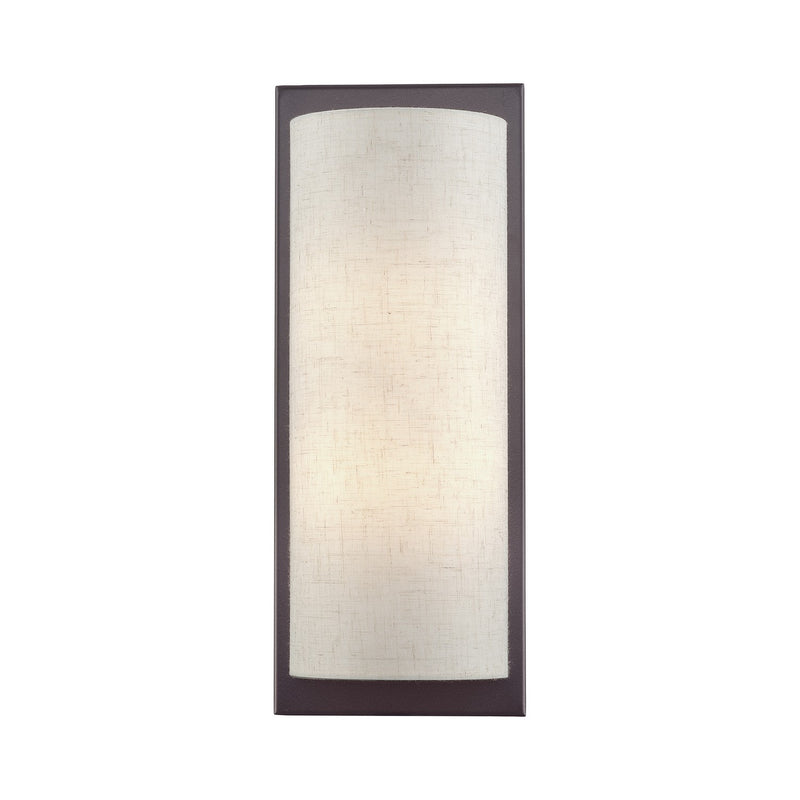 Livex Lighting 45231-92 One Light Wall Sconce, English Bronze