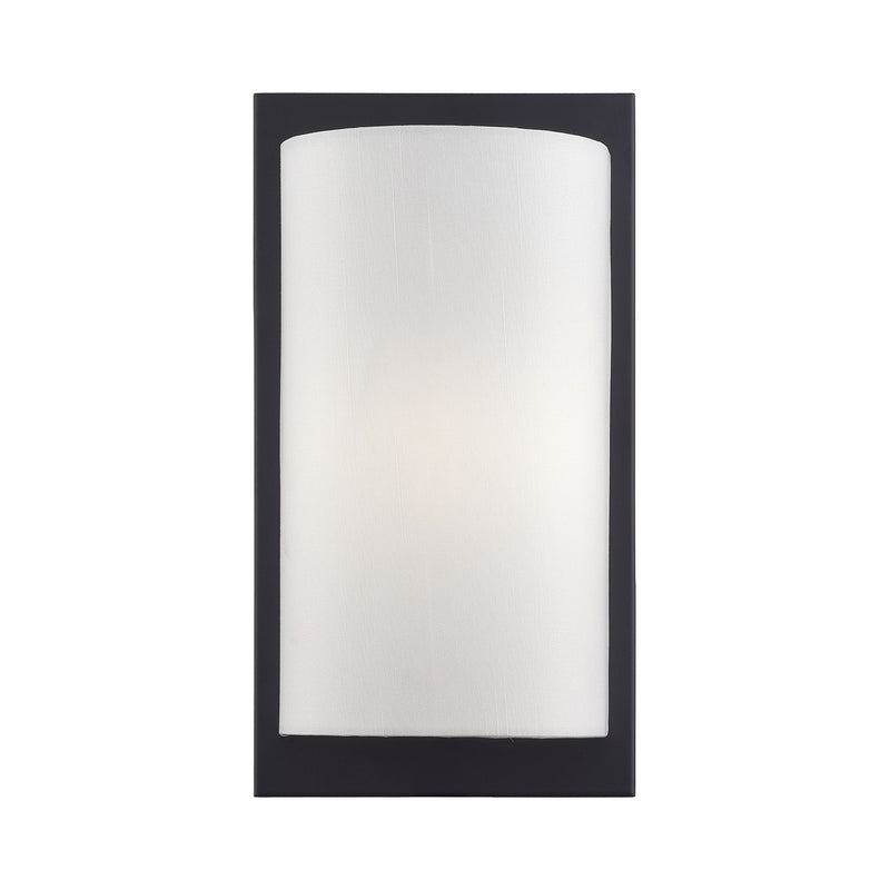 Livex Lighting 50860-04 One Light Wall Sconce, Black
