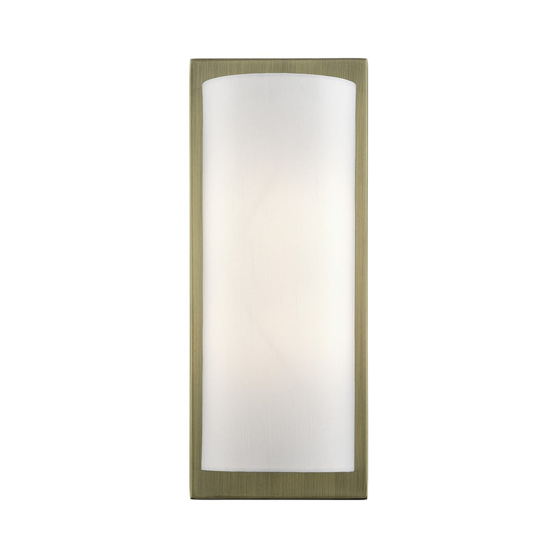Livex Lighting 50861-01 One Light Wall Sconce, Antique Brass