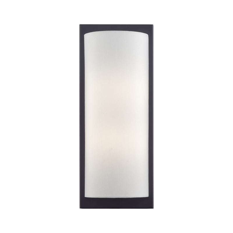 Livex Lighting 50861-04 One Light Wall Sconce, Black