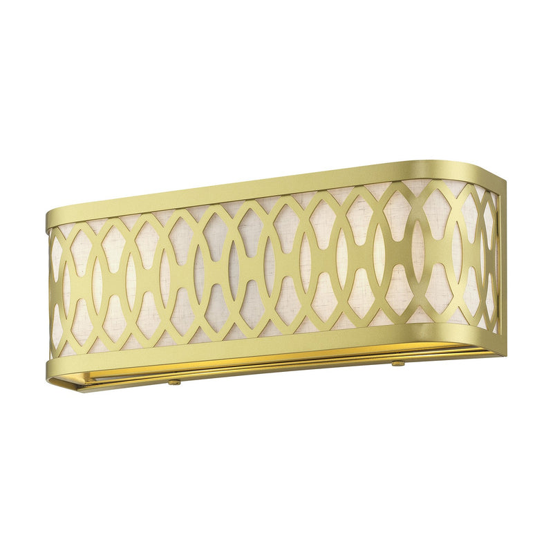 Livex Lighting 53430-33 Two Light Wall Sconce, Soft Gold