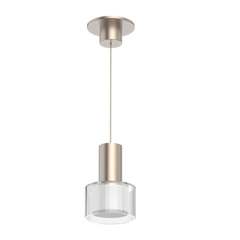 W.A.C. Lighting PD-250905-CS-BN LED Pendant, Brushed Nickel