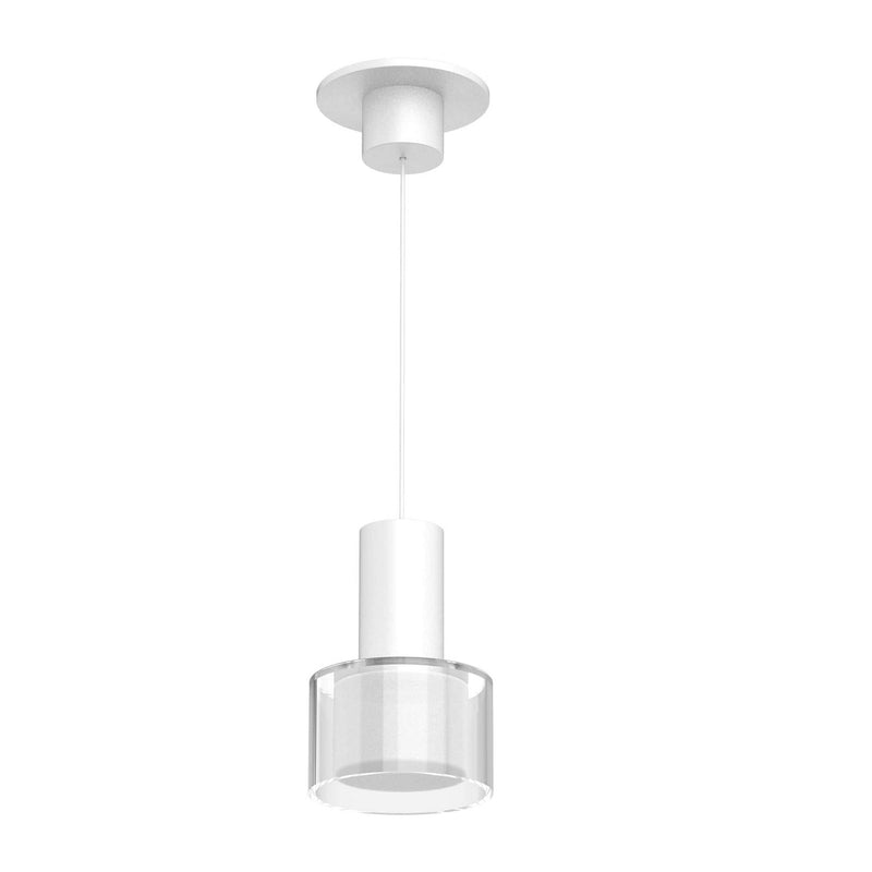 W.A.C. Lighting PD-250905-CS-WT LED Pendant, White