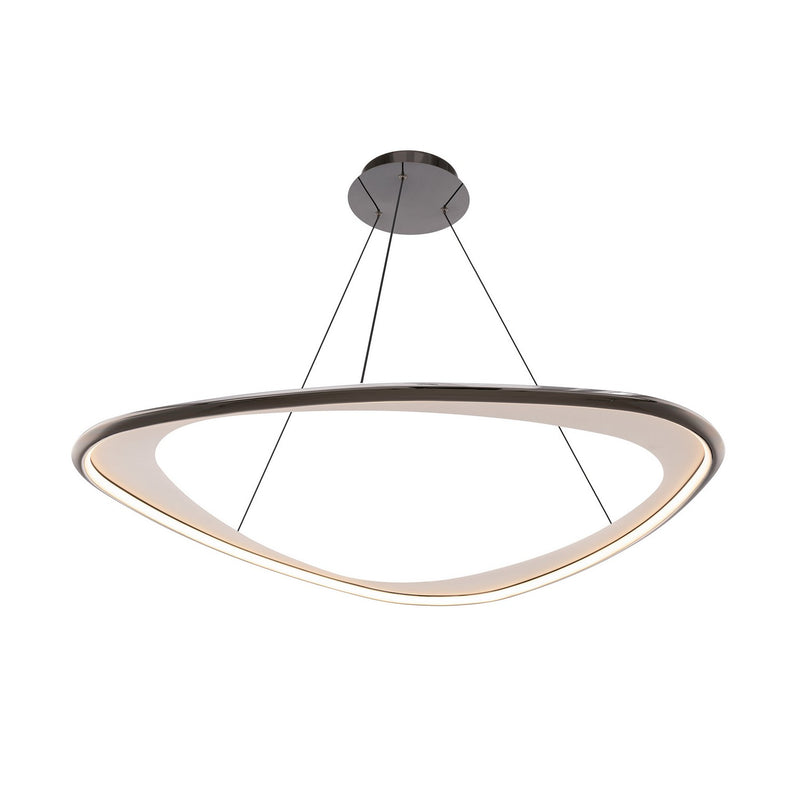 W.A.C. Lighting PD-41442-30-BC LED Pendant, Black Chrome