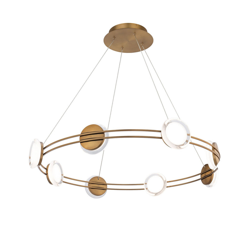W.A.C. Lighting PD-65532-30-AB LED Pendant, Aged Brass