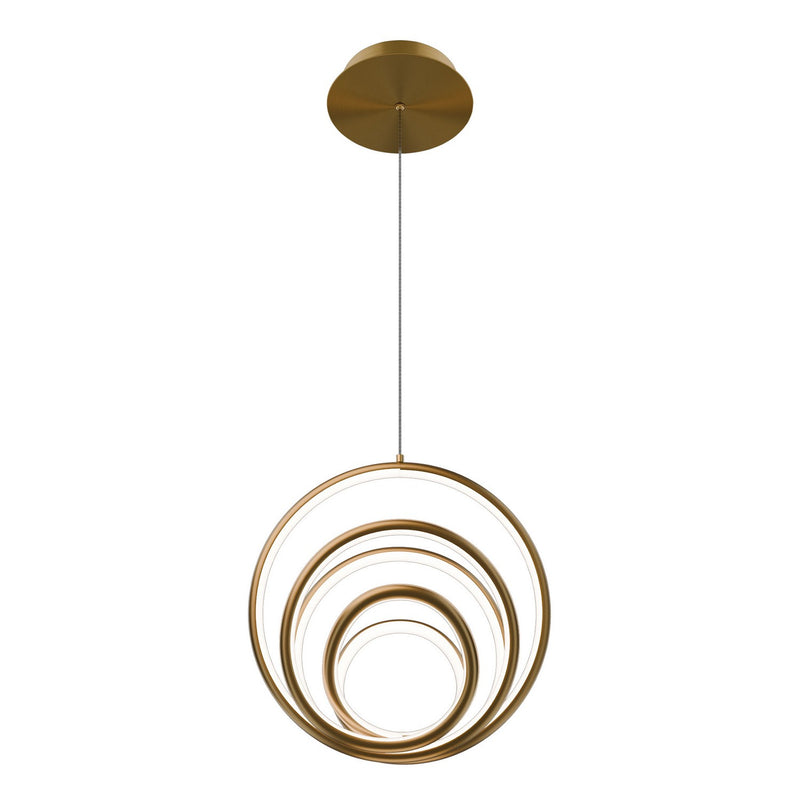 W.A.C. Lighting PD-81513-30-AB LED Pendant, Aged Brass