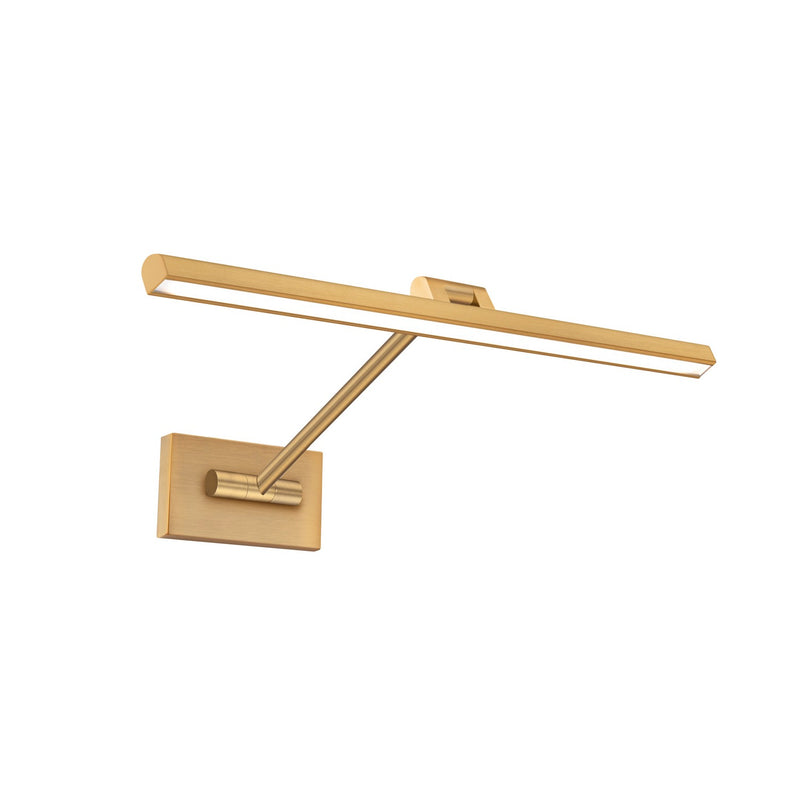 W.A.C. Lighting PL-11025-AB LED Picture Light, Aged Brass