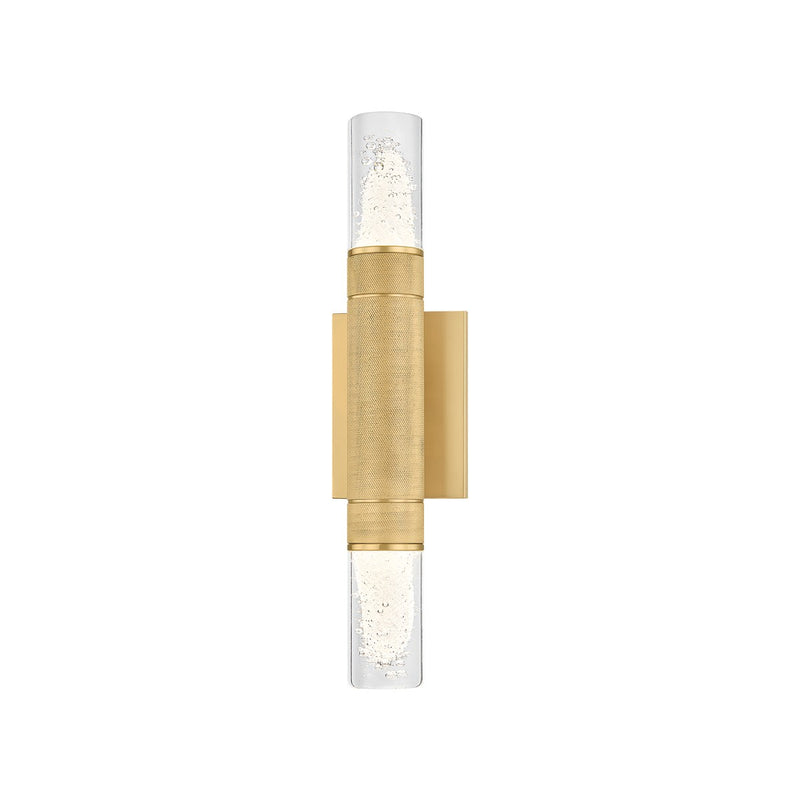 Hudson Valley 3202-AGB Two Light Wall Sconce, Aged Brass