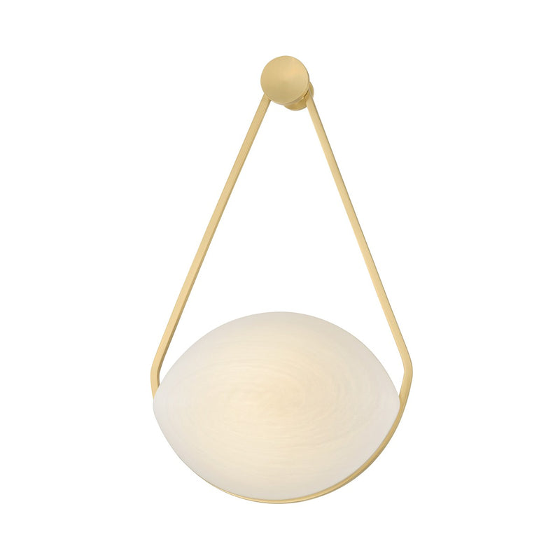 Hudson Valley 3361-AGB LED Wall Sconce, Aged Brass