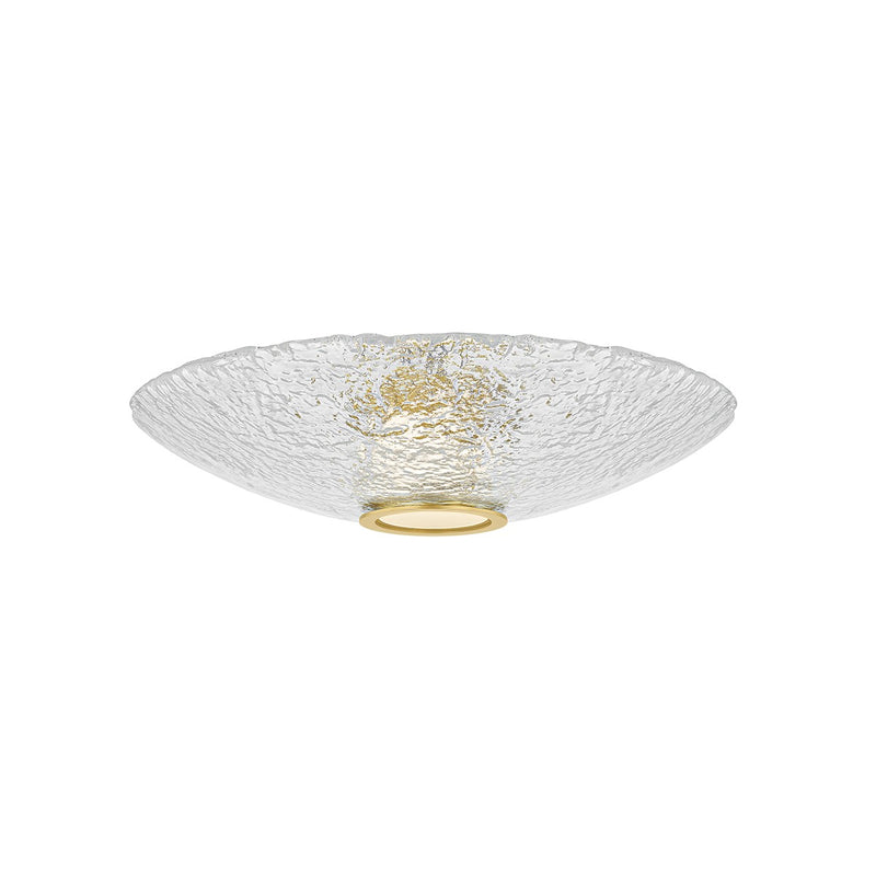 Hudson Valley 3451-AGB LED Flush Mount, Aged Brass