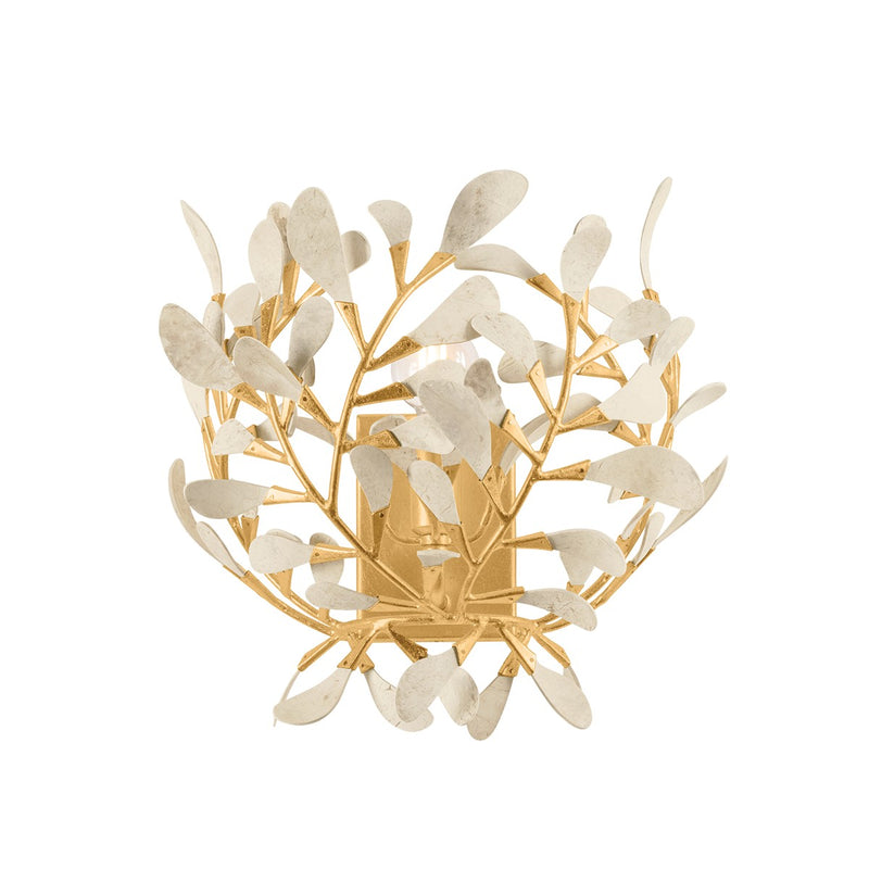Hudson Valley 4451-VGL One Light Wall Sconce, Vintage Gold Leaf