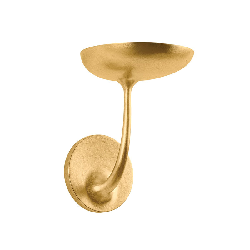 Hudson Valley 4509-VGL LED Wall Sconce, Vintage Gold Leaf
