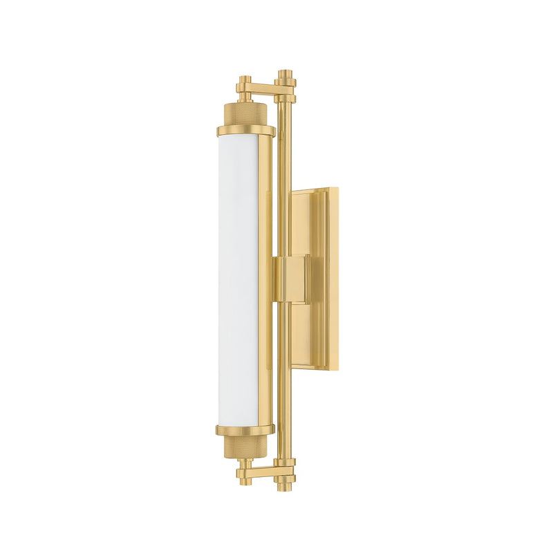 Hudson Valley 4718-AGB LED Bath, Aged Brass