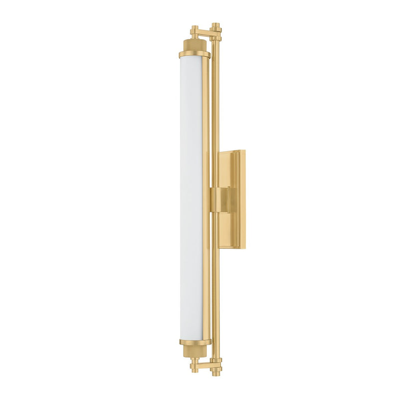 Hudson Valley 4728-AGB LED Bath, Aged Brass