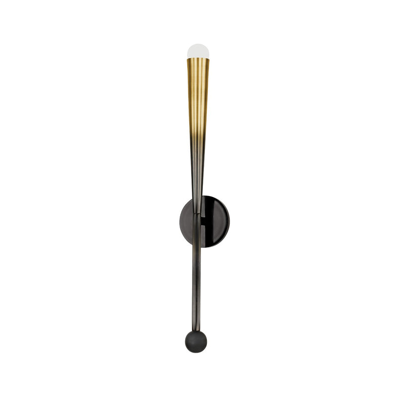 Hudson Valley CB3841-GB One Light Wall Sconce, Gradient Brass