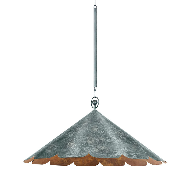 Hudson Valley CB7632-VER One Light Pendant, Verdigris