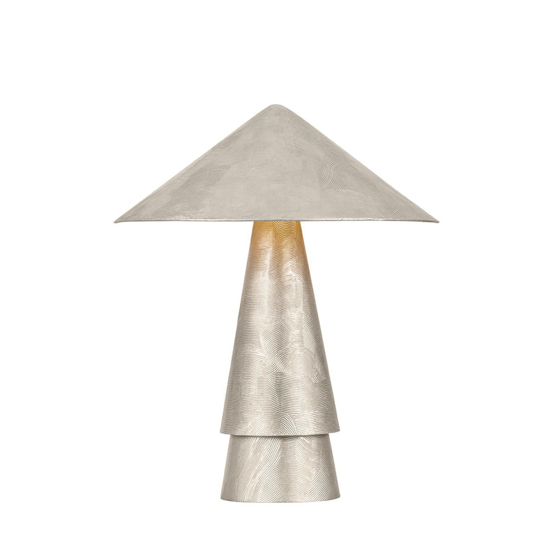 Hudson Valley L2522-WSL One Light Table Lamp, Warm Silver Leaf