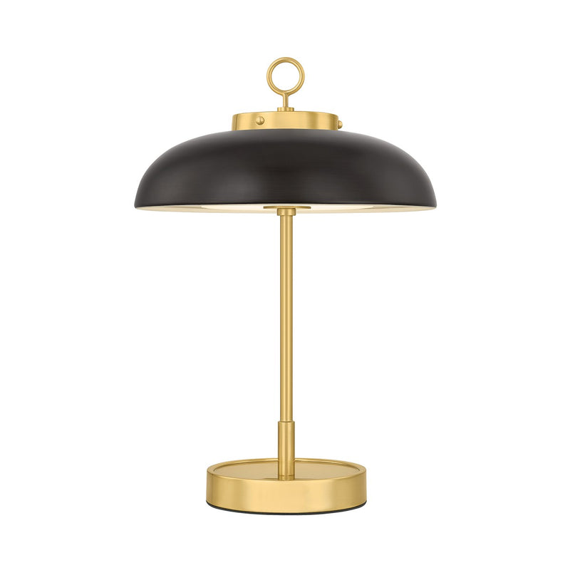 Hudson Valley L3131-AGB/DB LED Table Lamp, Aged Brass/Distressed Bronze
