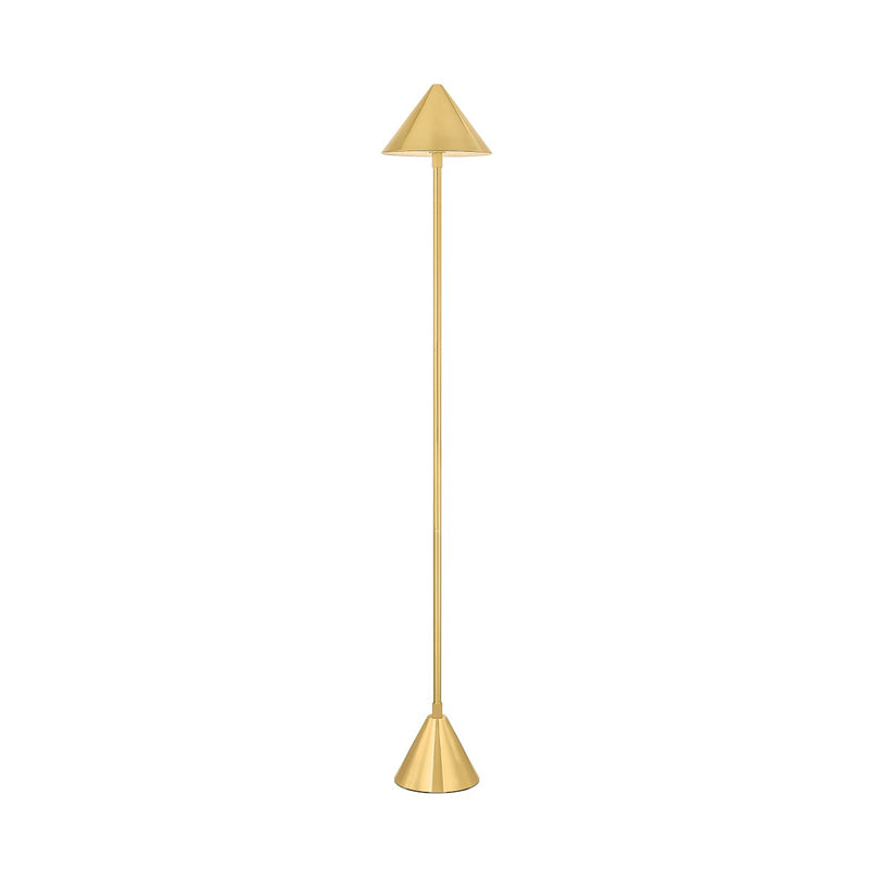 Hudson Valley L7149-AGB LED Floor Lamp, Aged Brass