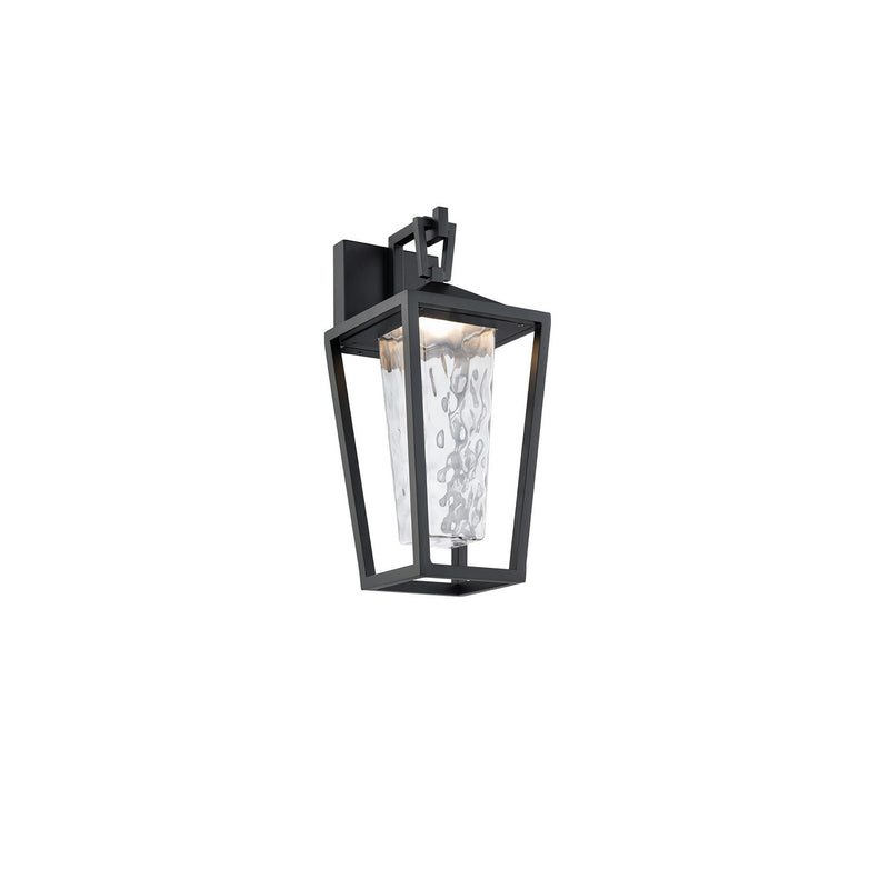 W.A.C. Lighting WS-W33516-30-BK LED Outdoor Wall Sconce, Black