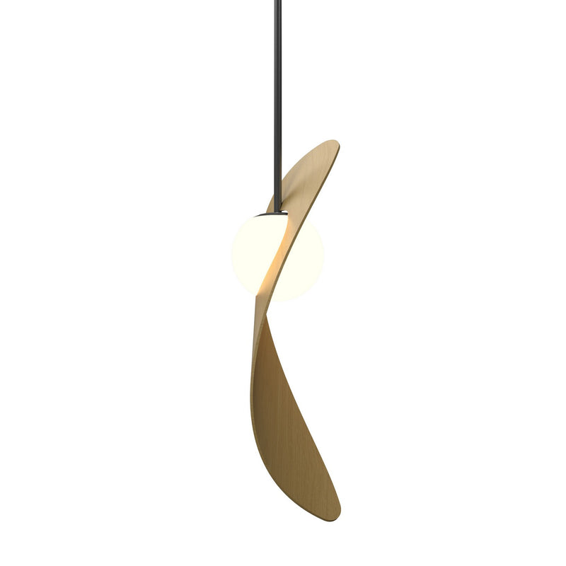 Accord Lighting 1511.49 One Light Pendant, Organic Gold