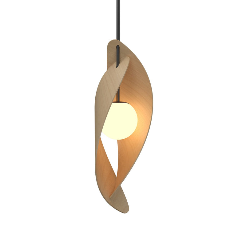 Accord Lighting 1512.34 One Light Pendant, Maple