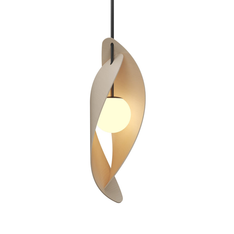 Accord Lighting 1512.48 One Light Pendant, Organic Cappuccino