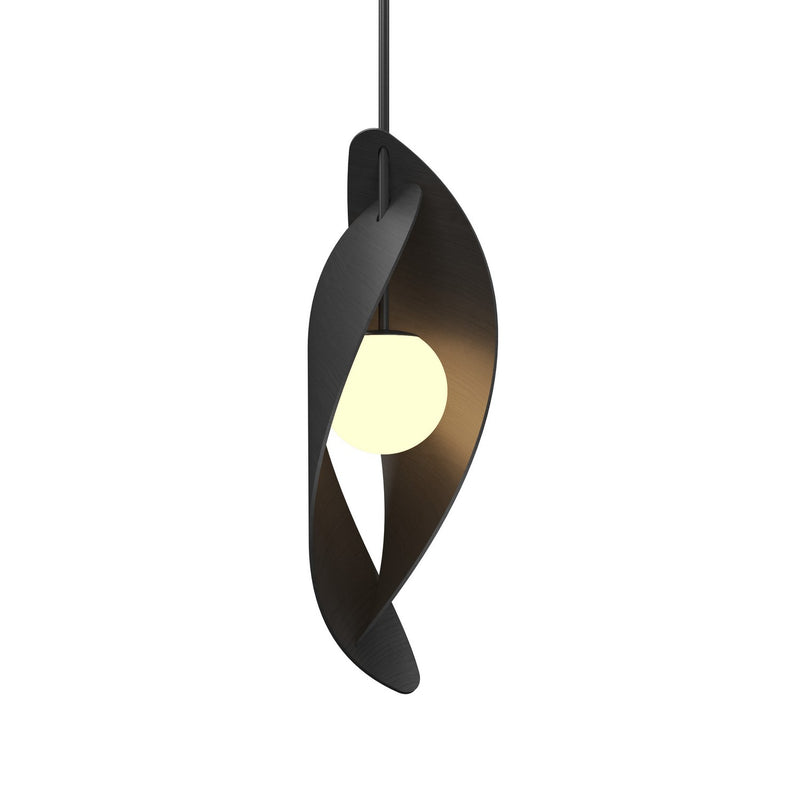 Accord Lighting 1512.50 One Light Pendant, Organic Grey