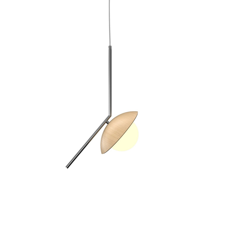 Accord Lighting 1513.34 One Light Pendant, Maple